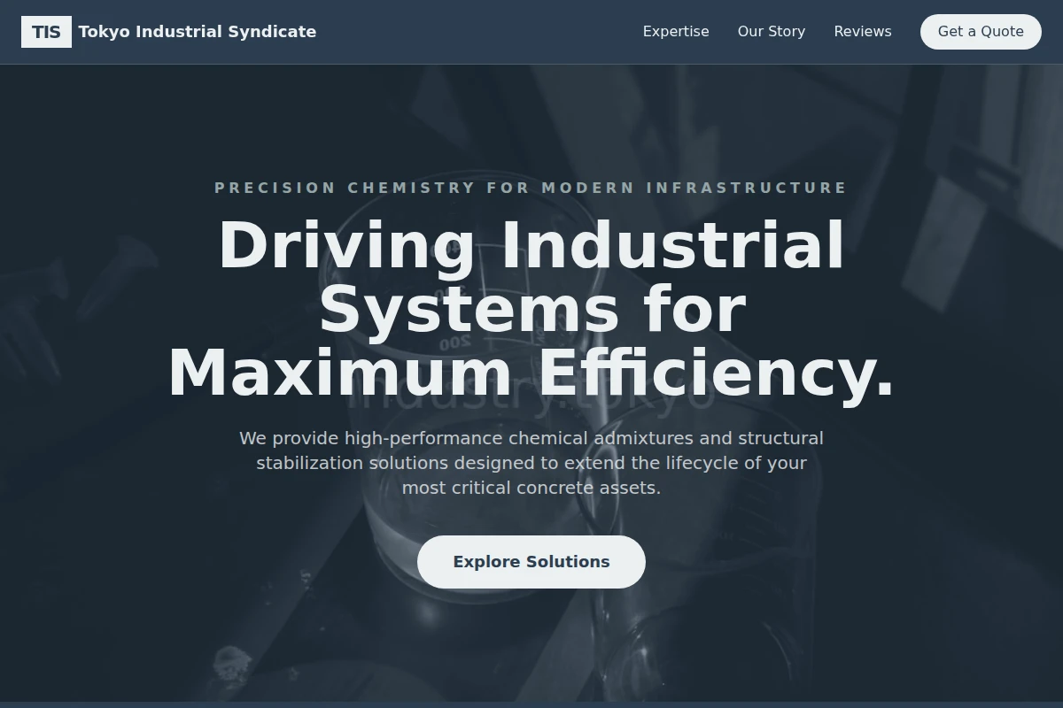 Concrete Chemical Engineering