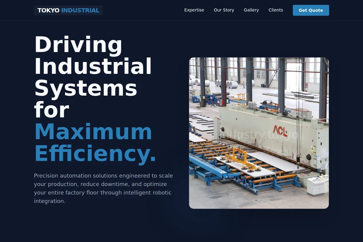 Precision Factory Automation