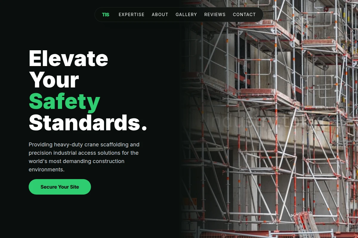 Crane Scaffolding