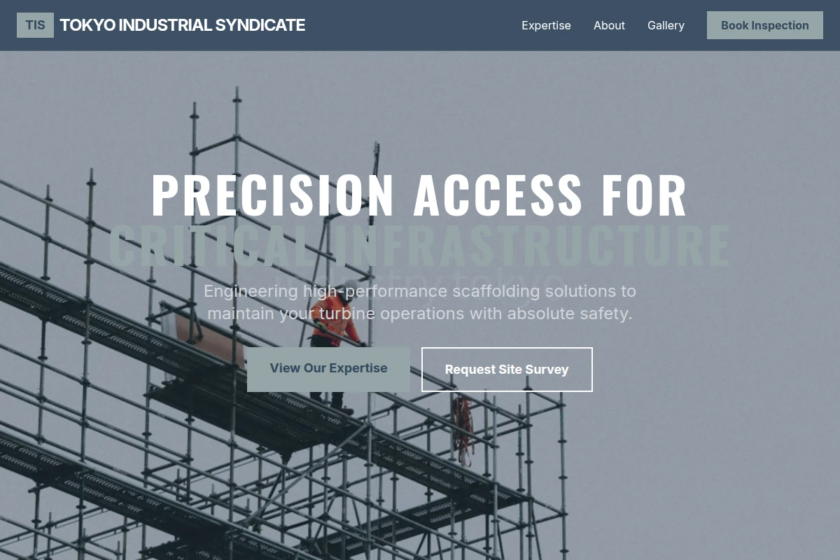 Turbine Scaffolding