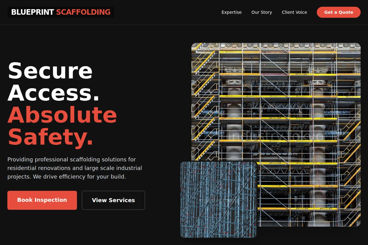 Blueprint Scaffolding