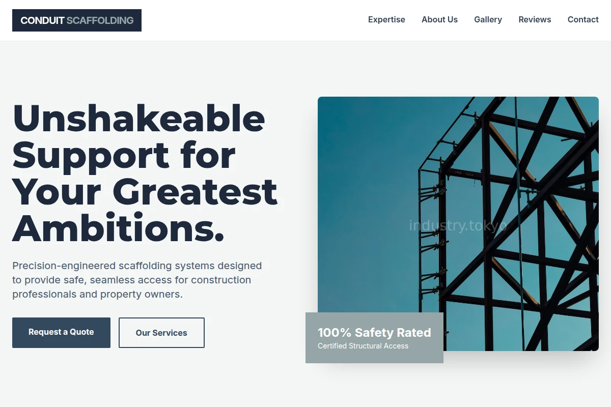 Conduit Scaffolding